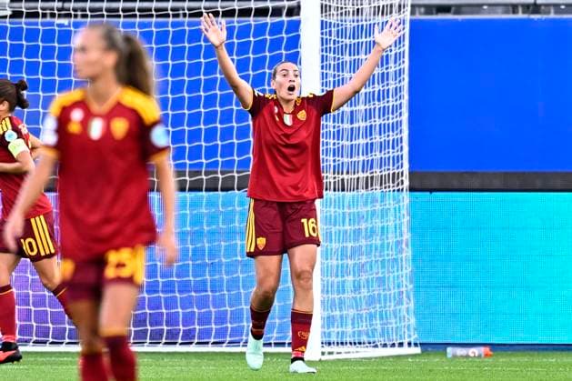 OH Leuven v AS Roma - UEFA Women s Champions League LEUVEN, BELGIUM - SEPTEMBER 23 : Corelli Alice forward of AS Roma during the UEFA Women s Champions League 2026 27 League Phase MD1 match between OH Leuven and AS Roma on September 23, 2026 in Leuven, Belgium, 23 09 2026 Leuven Belgium  Copyright: xTomasxSiskx