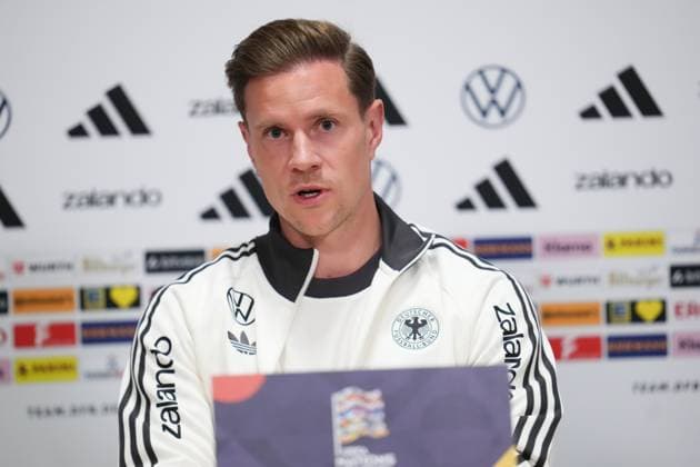 Marc-Andre Her Stegen press conference, PK, Pressekonferenz at MD-1 of Netherlands v Germany, UEFA Nations League match at Johan Cruyff Arena Stadium on September 23, 2026 in Amsterdam Netherlands. (Photo by Bagu Blanco PRESSINPHOTO) NED: Marc-Andre Ter Stegem Press Conference, Johan Cruyff Stadium, Amsterdam, Netherlands - 23 Sep 2026Amsterdam Johan Cruyff Stadium Amsterdam Netherlands  Copyright: xBlanco PRESSINPHOTO Shutterstockx 17165595k