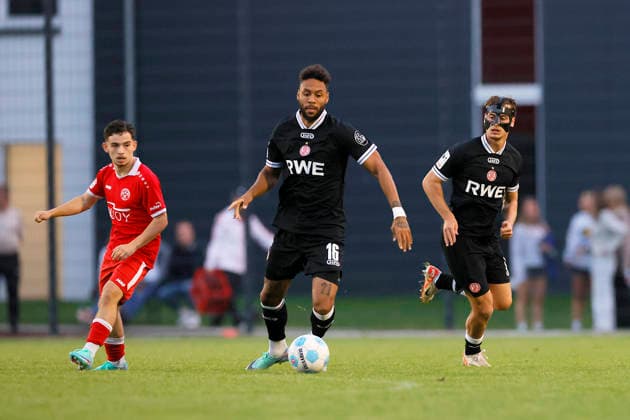 Soccer Friendly Match: SV Schermbeck vs. Rot Weiss Essen on September 23, 2026, at the Volksbank Arena in Schermbeck. Ruben Reisig, Rot Weiss Essen