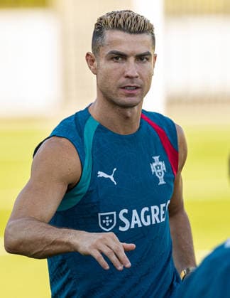 Football - UEFA Nations League - Group A4 - Portugal v Wales - MD-1 LISBON, PORTUGAL - Wednesday, September 23, 2026: Portugal s captain Cristiano Ronaldo during a training session at the Cidade do Futebol ahead of the UEFA Nations League Group A4 match between Portugal and Wales. (Photo by Amanda McMaster Propaganda) LISBON Cidade do Futebol LISBON PORTUGAL  Copyright: xAmandaxMcMasterx 2026-09-23-036-Portugal_Wales_MD-1
