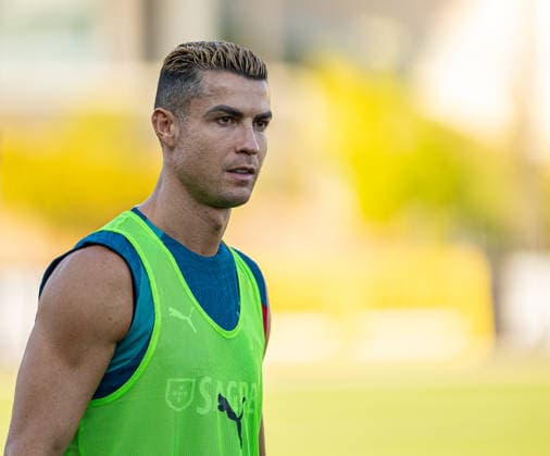 Football - UEFA Nations League - Group A4 - Portugal v Wales - MD-1 LISBON, PORTUGAL - Wednesday, September 23, 2026: Portugal s captain Cristiano Ronaldo during a training session at the Cidade do Futebol ahead of the UEFA Nations League Group A4 match between Portugal and Wales. (Photo by Amanda McMaster Propaganda) LISBON Cidade do Futebol LISBON PORTUGAL  Copyright: xAmandaxMcMasterx 2026-09-23-037-Portugal_Wales_MD-1