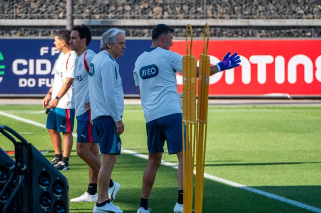 September 23, 2026, Lisbon, Lisbon, Portugal: Portugal national team, Nationalteam training session at the Cidade do Futebol in Oeiras ahead of their UEFA Nations League qualifying match against Wales. Lisbon Portugal - ZUMAr238 20260923_zip_r238_008 Copyright: xRicardoxRochax