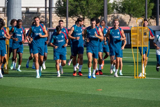 September 23, 2026, Lisbon, Lisbon, Portugal: Portugal national team, Nationalteam training session at the Cidade do Futebol in Oeiras ahead of their UEFA Nations League qualifying match against Wales. Lisbon Portugal - ZUMAr238 20260923_zip_r238_011 Copyright: xRicardoxRochax