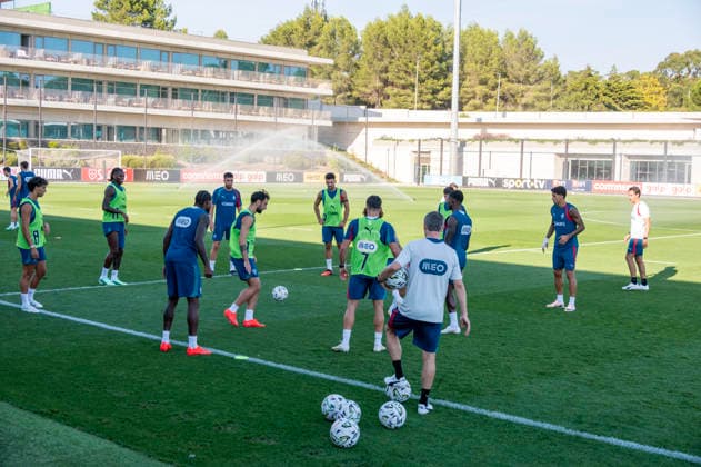 September 23, 2026, Lisbon, Lisbon, Portugal: Portugal national team, Nationalteam training session at the Cidade do Futebol in Oeiras ahead of their UEFA Nations League qualifying match against Wales. Lisbon Portugal - ZUMAr238 20260923_zip_r238_016 Copyright: xRicardoxRochax