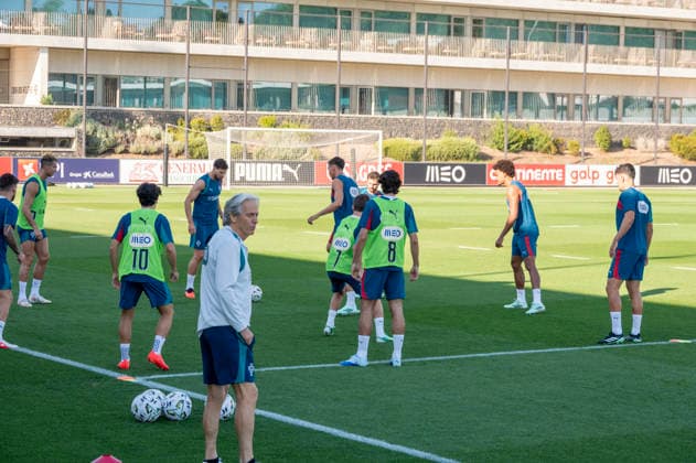September 23, 2026, Lisbon, Lisbon, Portugal: Portugal national team, Nationalteam training session at the Cidade do Futebol in Oeiras ahead of their UEFA Nations League qualifying match against Wales. Lisbon Portugal - ZUMAr238 20260923_zip_r238_020 Copyright: xRicardoxRochax