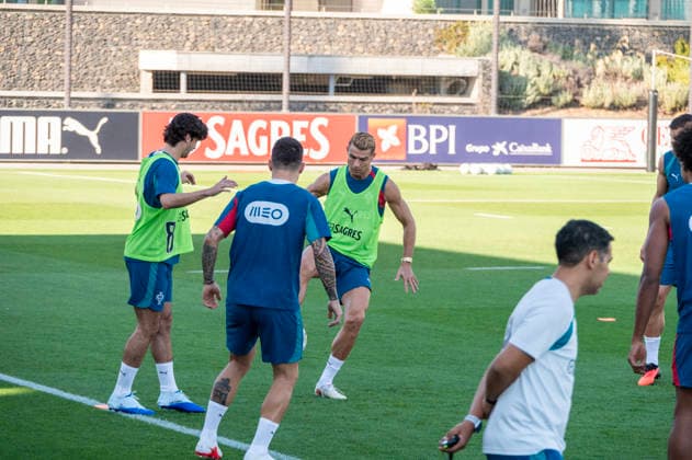 September 23, 2026, Lisbon, Lisbon, Portugal: Portugal national team, Nationalteam training session at the Cidade do Futebol in Oeiras ahead of their UEFA Nations League qualifying match against Wales. Lisbon Portugal - ZUMAr238 20260923_zip_r238_023 Copyright: xRicardoxRochax