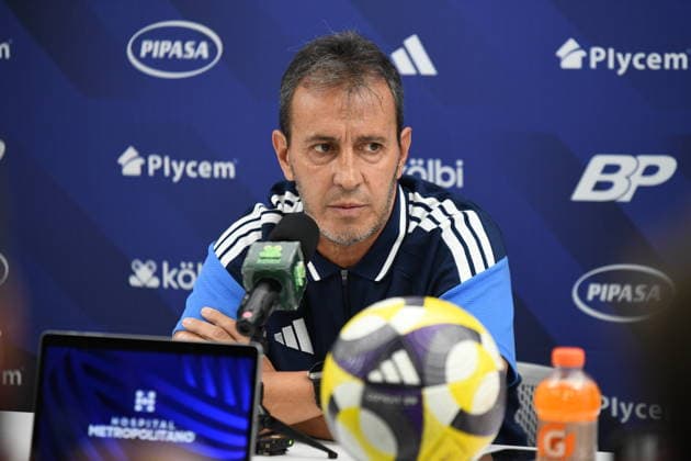 Costa Rica national team, Nationalteam press conference, PK, Pressekonferenz 2026 2027 Concacaf Nations League A Costa Rica National Team coach Fernando Batista, during the press conference previous to the match to be played between the National Teams of Costa Rica and Curacao. 2026 2027 Concacaf Nations League League A, Group A. 23.09.26. FCRF - Plycem Sports Complex, Alajuela, Costa Rica. Photo Jose Campos PMEimages Alajuela Alajuela Costa Rica Copyright: xJosexCamposx xPMEimagesx