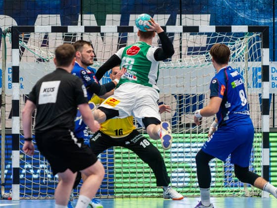 Jonathan Edvardsson, TSV Hannover Burgdorf 26, HBW Balingen Weilstetten vs. TSV Hannover Burgdorf, Handball, DHB Cup, 2nd Round, 2026–2027 Season, September 23, 2026, HBW Balingen Weilstetten vs. TSV Hannover Burgdorf, Handball, DHB Cup, 2nd Round, 2026–2027 Season, September 23, 2026, Balingen Copyright: xEibner-Pressefoto FlorianxSchustx EP_FSU
