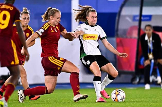 OH Leuven v AS Roma - UEFA Women s Champions League LEUVEN, BELGIUM - SEPTEMBER 23 : Bosteels Alixe midfielder of OH Leuven during the UEFA Women s Champions League 2026 27 League Phase MD1 match between OH Leuven and AS Roma on September 23, 2026 in Leuven, Belgium, 23 09 2026 Leuven Belgium  Copyright: xTomasxSiskx