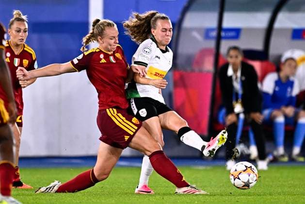 OH Leuven v AS Roma - UEFA Women s Champions League LEUVEN, BELGIUM - SEPTEMBER 23 : Bosteels Alixe midfielder of OH Leuven during the UEFA Women s Champions League 2026 27 League Phase MD1 match between OH Leuven and AS Roma on September 23, 2026 in Leuven, Belgium, 23 09 2026 Leuven Belgium  Copyright: xTomasxSiskx