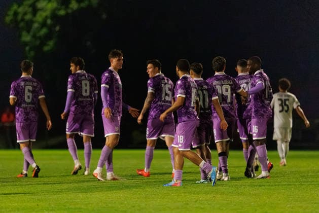 FC Ingolstadt 04 scores the 0–2 goal in the match between TSV Landsberg and FC Ingolstadt 04, soccer, men s, Toto Cup, 2026–2027, quarterfinals on September 23, 2026, in Landsberg am Lech, Sportpark Bayern, Germany