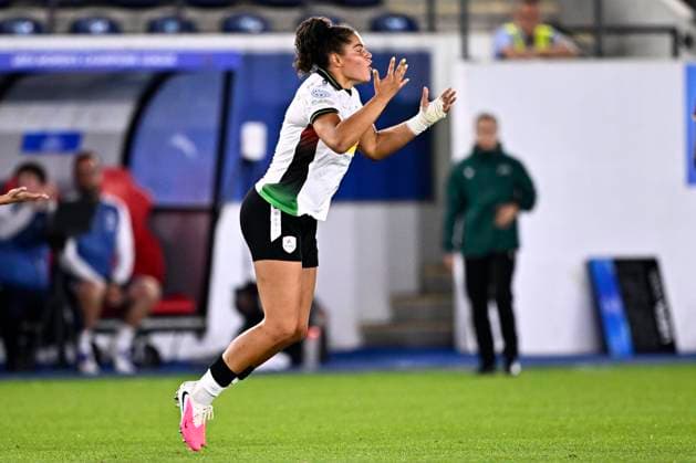 OH Leuven v AS Roma - UEFA Women s Champions League LEUVEN, BELGIUM - SEPTEMBER 23 : Conijnenberg Jada forward of OH Leuven during the UEFA Women s Champions League 2026 27 League Phase MD1 match between OH Leuven and AS Roma on September 23, 2026 in Leuven, Belgium, 23 09 2026 Leuven Belgium  Copyright: xTomasxSiskx