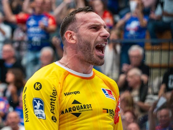 Vladimir Cupara HBW Balingen Weilstetten 16, HBW Balingen Weilstetten vs. TSV Hannover Burgdorf, Handball, DHB Cup, 2nd Round, 2026–2027 Season, September 23, 2026, HBW Balingen Weilstetten vs. TSV Hannover Burgdorf, Handball, DHB Cup, Round 2, 2026–2027 Season, September 23, 2026, Balingen Copyright: xEibner-Pressefoto FlorianxSchustx EP_FSU