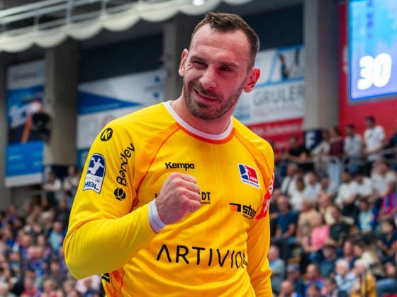 Vladimir Cupara HBW Balingen Weilstetten 16, HBW Balingen Weilstetten vs. TSV Hannover Burgdorf, Handball, DHB Cup, 2nd Round, 2026–2027 Season, September 23, 2026, HBW Balingen Weilstetten vs. TSV Hannover Burgdorf, Handball, DHB Cup, Round 2, 2026–2027 Season, September 23, 2026, Balingen Copyright: xEibner-Pressefoto FlorianxSchustx EP_FSU