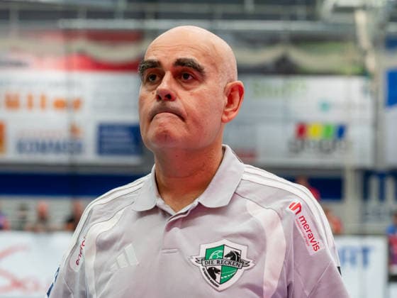 Juan Carlos Pastor, Head Coach of TSV Hannover Burgdorf, HBW Balingen Weilstetten vs. TSV Hannover Burgdorf, Handball, DHB Cup, 2nd Round, 2026–2027 Season, September 23, 2026, HBW Balingen Weilstetten vs. TSV Hannover Burgdorf, Handball, DHB Cup, Round 2, 2026–2027 Season, September 23, 2026, Balingen Copyright: xEibner-Pressefoto FlorianxSchustx EP_FSU