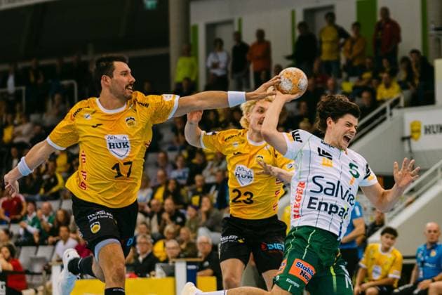 Rutger ten Velde FRISCH AUF Goeppingen Handball, DHB Men s Cup, 2026–2027 Season, Round 2, HSC 2000 Coburg vs. FRISCH AUF Goeppingen, on September 23, 2026, at the HUK COBURG Arena in Coburg, Germany. For editorial use only. Handball, DHB Cup 2026–2027, HSC 2000 Coburg, FRISCH AUF Göppingen, Coburg Copyright: xEibner-Pressefotox EP_