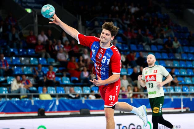 Bietigheim HBL 26 27 DHB Cup SG BBM Bietigheim GWD Minden Alexander Pfeifer Bietigheim Bietigheim Bissingen Egetrans Arena Baden-Württemberg Germany