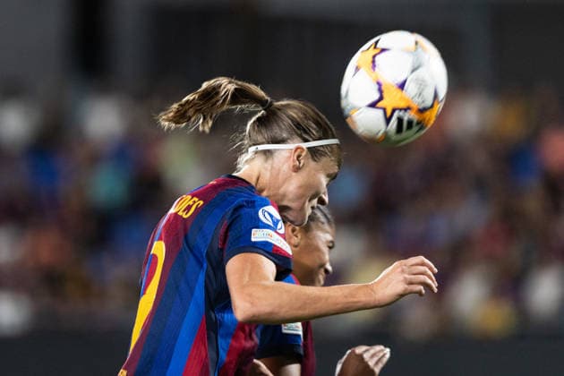 September 23, 2026, Sant Joan Despo, Catalonia, Spain: Irene Paredes of FC Barcelona, Barca in action during the UEFA WomenÃ¢â‚¬â ¢s Champions League Matchday 1 match between FC Barcelona and Paris FC at Estadi Johan Cruyff in Sant Joan DespoÂ­, Barcelona, Spain. Sant Joan Despo Spain - ZUMAs316 20260923_znp_s316_023 Copyright: xMartixSeguraxRamonedax