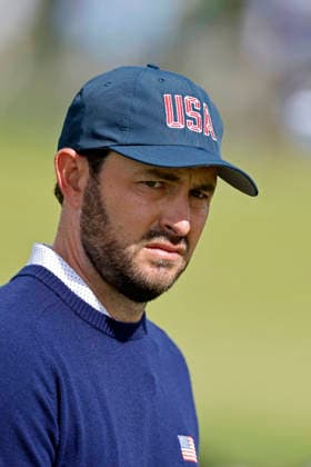 MEDINAH, IL - SEPTEMBER 23: Patrick Cantlay of the United States looks on prior to the Presidents Cup 2026 on September 23, 2026 at Medinah Country Club in Medinah, Illinois. (Photo by Joe Robbins Icon Sportswire) GOLF: SEP 23 Presidents Cup EDITORIAL USE ONLY Icon573260923019