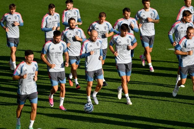 Croatia, Rijeka, 23.09.2026. HNK Rijeka training camp. Training of the Croatian national football team ahead of the Nations League match against the Czech Republic. In the photo: training. Photo: Damir Skomrlj CROPIX Copyright: xxDamirxSkomrljx trening_reprezentacija6-230926