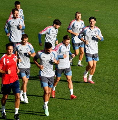 Croatia, Rijeka, 23.09.2026. HNK Rijeka training camp. Training of the Croatian national football team ahead of the Nations League match against the Czech Republic. In the photo: training. Photo: Damir Skomrlj CROPIX Copyright: xxDamirxSkomrljx trening_reprezentacija7-230926