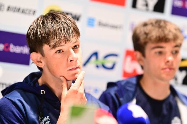 UCI 2026 Road World Championship, WM, Weltmeisterschaft Montreal 23 09 2026 MONTREAL, CANADA - SEPTEMBER 23 : Van Kerckhove Seff pictured during a press conference, PK, Pressekonferenz at the 2026 UCI Road World Championships in Montreal on September 23, 2026 in Montreal, Canada, 23 09 2026 Montreal Canada  Copyright: xPeterxDexVoechtx