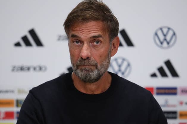 NED: Jurgen Klopp press conference, PK, Pressekonferenz Germany national team, Nationalteam head coach Jurgen Klopp press conference at MD-1 of Netherlands v Germany, UEFA Nations League match at Johan Cruyff Arena Stadium on September 23, 2026 in Amsterdam Netherlands. kpng Copyright: xBaguxBlancox xPRESSINPHOTOx PS_2627_JUR_153