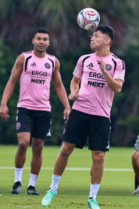 September 23, 2026, Fort Lauderdale, Florida, USA: Inter Miami CF midfielder DAVID AYALA (22) is seen during an Inter Miami Training Session ahead of their MLS, Fussball Herren, USA game against Columbus Crew. Soccer 2026: Inter Miami FC Training  - ZUMAa257 20260923_zsp_a257_012 Copyright: xChrisxArjoonx
