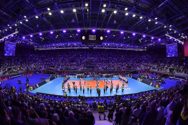 IPA88888823 - Turin, Italy, September 23, 2026, Palavela, Turin, CEV Eurovolley Men 2026 Round of 16 ......in action during the CEV Eurovolley Men 2026 match between Italy and Finland (2-3) in Turin at Palavela  Copyright: xTonelloxAbozzi IPAxSportx xx IPA88888823