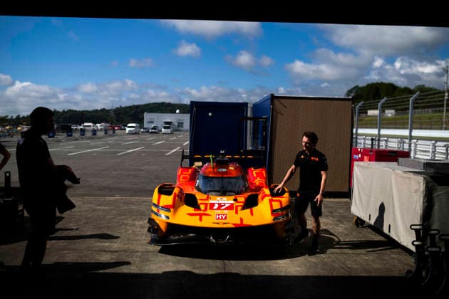 FIA WEC - 6 HOURS OF FUJI 2026 17 DERANI Pipo (bra), JAUBERT Mathys (fra), LOTTERER AndrÃ (ger), Genesis Magma Racing, Genesis GMR-001 17, Hypercar, scrutineering, verifications techniques, during the 6 Hours of Fuji 2026, 6th round of the 2026 FIA World Endurance Championship, from September 25 to 27, 2026 on the Fuji Speedway in Oyama, Shizuoka, Japan - OyamaJapan  Copyright: xFabrizioxBoldonix