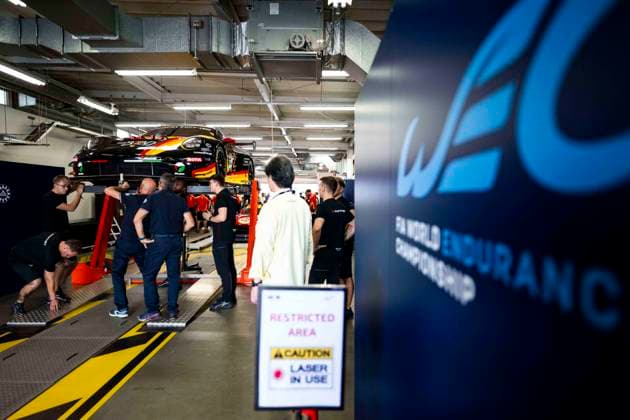FIA WEC - 6 HOURS OF FUJI 2026 92 LIETZ Richard (aut), PERA Riccardo (ita), SHAHIN Yasser (aus), The Bend Manthey, Porsche 911 GT3 R (992.2) 92, LM GT3, scrutineering, verifications techniques, during the 6 Hours of Fuji 2026, 6th round of the 2026 FIA World Endurance Championship, from September 25 to 27, 2026 on the Fuji Speedway in Oyama, Shizuoka, Japan - OyamaJapan  Copyright: xFabrizioxBoldonix