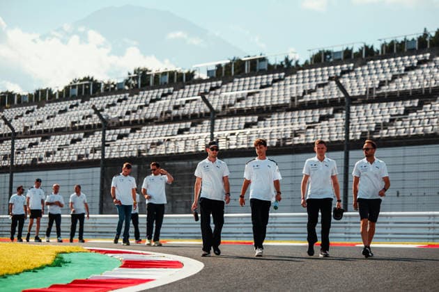 FIA WEC - 6 HOURS OF FUJI 2026 20 FRIJNS Robin (nld), RAST RenÃ (ger), VAN DER LINDE Sheldon (zaf), BMW M Team WRT, BMW M Hybrid V8 20, Hypercar, track walk, during the 6 Hours of Fuji 2026, 6th round of the 2026 FIA World Endurance Championship, from September 25 to 27, 2026 on the Fuji Speedway in Oyama, Shizuoka, Japan -  Copyright: xAndreaxLorenzinax
