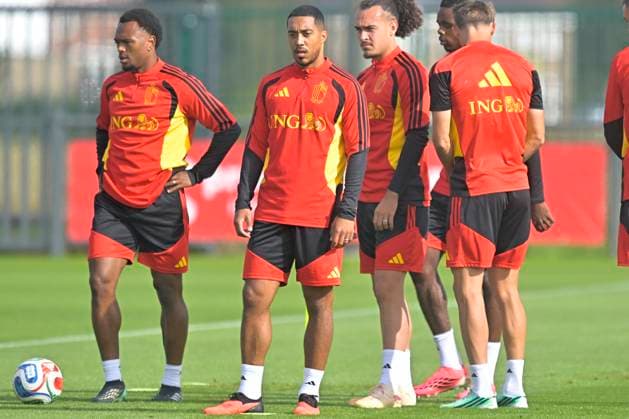 Italy v Belgium - UEFA Nations League 2026 Media Activities 24 09 2026 TUBEKE, BELGIUM - SEPTEMBER 24 : Tielemans Youri midfielder of Belgium during a training session ahead of the UEFA Nations League tournament league phase matchday 1 group A1 match between Italy and Belgium on September 24, 2026 in Tubeke, Belgium, 24 09 2026 Tubeke Belgium  Copyright: xSesx
