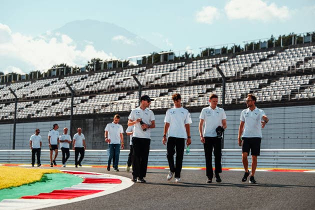 FIA WEC - 6 HOURS OF FUJI 2026 20 FRIJNS Robin (nld), RAST RenÃ (ger), VAN DER LINDE Sheldon (zaf), BMW M Team WRT, BMW M Hybrid V8 20, Hypercar, track walk, during the 6 Hours of Fuji 2026, 6th round of the 2026 FIA World Endurance Championship, from September 25 to 27, 2026 on the Fuji Speedway in Oyama, Shizuoka, Japan -  Copyright: xAndreaxLorenzinax