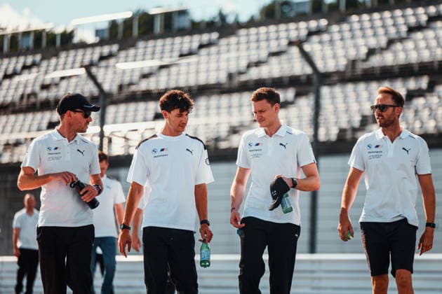FIA WEC - 6 HOURS OF FUJI 2026 20 FRIJNS Robin (nld), RAST RenÃ (ger), VAN DER LINDE Sheldon (zaf), BMW M Team WRT, BMW M Hybrid V8 20, Hypercar, track walk, during the 6 Hours of Fuji 2026, 6th round of the 2026 FIA World Endurance Championship, from September 25 to 27, 2026 on the Fuji Speedway in Oyama, Shizuoka, Japan -  Copyright: xAndreaxLorenzinax