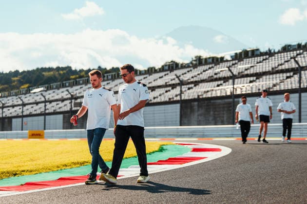FIA WEC - 6 HOURS OF FUJI 2026 RAST RenÃ (ger), BMW M Team WRT, BMW M Hybrid V8 20, Hypercar, portrait, VANTHOOR Dries (bel), BMW M Team WRT, BMW M Hybrid V8 15, Hypercar, portrait track walk, during the 6 Hours of Fuji 2026, 6th round of the 2026 FIA World Endurance Championship, from September 25 to 27, 2026 on the Fuji Speedway in Oyama, Shizuoka, Japan -  Copyright: xAndreaxLorenzinax