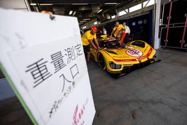 FIA WEC - 6 HOURS OF FUJI 2026 83 HANSON Phil (gbr), KUBICA Robert (pol), YE Yifei (chn), AF Corse, Ferrari 499P 83, Hypercar, ambiance during the 6 Hours of Fuji 2026, 6th round of the 2026 FIA World Endurance Championship, from September 25 to 27, 2026 on the Fuji Speedway in Oyama, Shizuoka, Japan - OyamaJapan  Copyright: xJULIENxDELFOSSEx