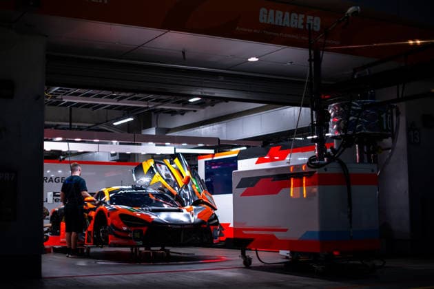 FIA WEC - 6 HOURS OF FUJI 2026 10 AU Antares (hkg), FLEMING Thomas (gbr), KIRCHHOFER Marvin (ger), Garage 59, McLaren 720S GT3 Evo 10, LM GT3, garage, box,during the 6 Hours of Fuji 2026, 6th round of the 2026 FIA World Endurance Championship, from September 25 to 27, 2026 on the Fuji Speedway in Oyama, Shizuoka, Japan - OyamaJapan  Copyright: xMariusxHeckerx
