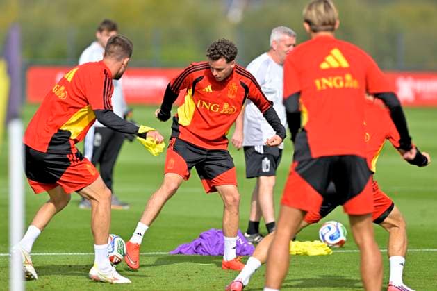 Italy v Belgium - UEFA Nations League 2026 Media Activities 24 09 2026 TUBEKE, BELGIUM - SEPTEMBER 24 : De Cuyper Maxim defender of Belgiumduring a training session ahead of the UEFA Nations League tournament league phase matchday 1 group A1 match between Italy and Belgium on September 24, 2026 in Tubeke, Belgium, 24 09 2026 Tubeke Belgium  Copyright: xSesx