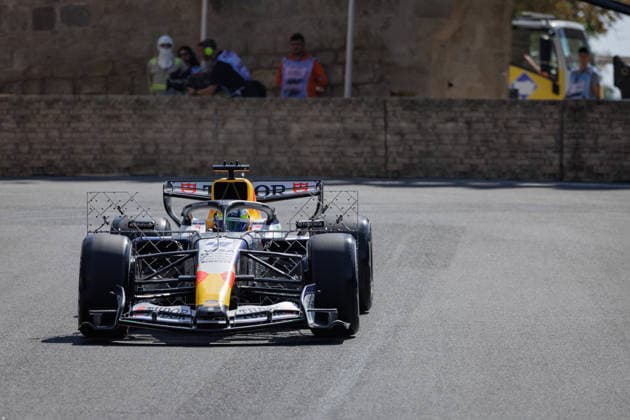 Formula 1 Azerbaijan Grand Prix, Baku, Thursday, September 24, 2026 Arvid Lindblad 41, Visa Cash App Racing Bulls Formula One Team Formula 1 Azerbaijan Grand Prix, Baku, Thursday, September 24, 2026 Copyright: xBEAUTIFULxSPORTS Erlhofx