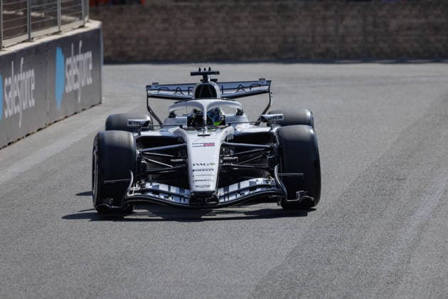 Formula 1 Azerbaijan Grand Prix, Baku, Thursday, September 24, 2026, Sergio Perez, No. 11, Cadillac Formula 1 Team, Formula 1 Azerbaijan Grand Prix, Baku, Thursday, September 24, 2026 Copyright: xBEAUTIFULxSPORTS Erlhofx