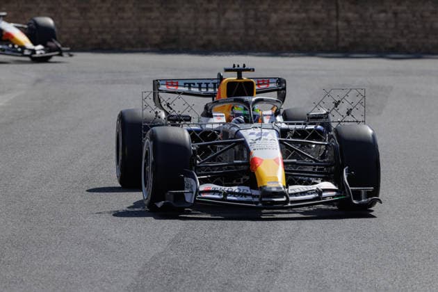 Formula 1 Azerbaijan Grand Prix, Baku, Thursday, September 24, 2026 Arvid Lindblad 41, Visa Cash App Racing Bulls Formula One Team Formula 1 Azerbaijan Grand Prix, Baku, Thursday, September 24, 2026 Copyright: xBEAUTIFULxSPORTS Erlhofx