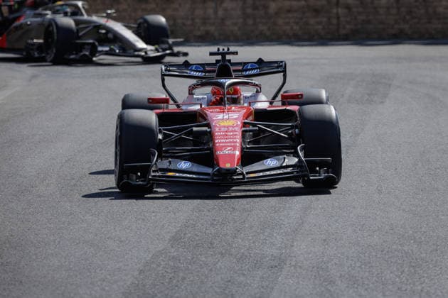 Formula 1 Azerbaijan Grand Prix, Baku, Thursday, September 24, 2026, Charles Leclerc, 16, Scuderia Ferrari, HP, Formula 1 Azerbaijan Grand Prix, Baku, Thursday, September 24, 2026 Copyright: xBEAUTIFULxSPORTS Erlhofx