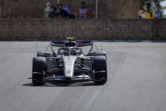Formula 1 Azerbaijan Grand Prix, Baku, Thursday, September 24, 2026, Gabriel Bortoleto 5, Audi Revolut F1 Team, Formula 1 Azerbaijan Grand Prix, Baku, Thursday, September 24, 2026 Copyright: xBEAUTIFULxSPORTS Erlhofx
