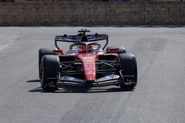 Formula 1 Azerbaijan Grand Prix, Baku, Thursday, September 24, 2026, Charles Leclerc, 16, Scuderia Ferrari, HP, Formula 1 Azerbaijan Grand Prix, Baku, Thursday, September 24, 2026 Copyright: xBEAUTIFULxSPORTS Erlhofx