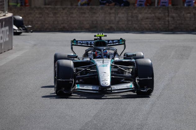 Formula 1 Azerbaijan Grand Prix, Baku, Thursday, September 24, 2026, Andrea Kimi Antonelli, No. 12, Mercedes AMG Petronas F1 Team, Formula 1 Azerbaijan Grand Prix, Baku, Thursday, September 24, 2026 Copyright: xBEAUTIFULxSPORTS Erlhofx