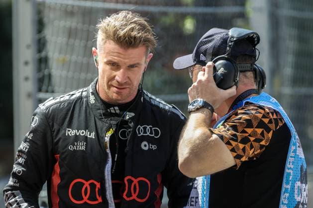 24.09.2026. Azerbaijan. Baku. Audi Revolut F1 Team driver Nico Hulkenberg after his car derailed during the free races of the Formula 1 Azerbaijan Grand Prix in Baku. Alexey Belkin NEWS.ru BelkinxAlexey