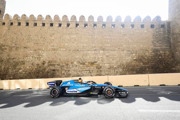 F1 - AZERBAIJAIN GRAND PRIX 2026 23 ALBON Alexander (tha), Williams F1 Team FW48, action during the 2026 Formula 1 Azerbaijan Grand Prix, 15th round of the 2026 Formula One World Championship, WM, Weltmeisterschaft from September 24 to 26, 2026 on the Baku City Circuit, in Baku, Azerbaijan - BakuAzerbaijan  Copyright: xXavixBonillax