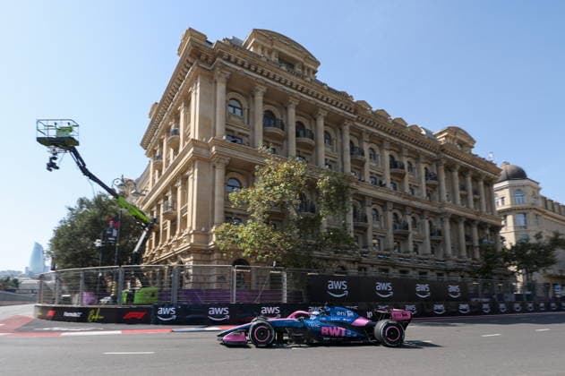 AZERBAIJAN, BAKU - SEPTEMBER 24, 2026: BWT Alpine F1 Team driver Pierre Gasly is seen during a practice session for the 2026 Formula One Azerbaijan Grand Prix at the Baku City Circuit 2026 Formula One Azerbaijan Grand Prix  - ZUMAt113 20260924_zaa_t113_148 Copyright: xDanilxAikinx