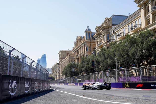 FORMULA 1 AZERBAIJAN GRAND PRIX 2026 Sergio Perez (MEX) 11 Cadillac F1 Team in practice during the Formula 1 Qatar Airways Azerbaijan Grand Prix 2026, Round 15 of the 2026 Formula 1 World Championship, WM, Weltmeisterschaft from 24th - 26th September 2026 at the Baku City Circuit, Baku, Azerbaijan. Credit: Robbie Hoad Every Second Media Editorial use only. All images are copyright Every Second Media Limited. No images may be reproduced without prior permission. Copyright: xIMAGO EveryxSecondxMediax ESM-2183-0147 RobbiexHoadx xEveryxSecondxMediax